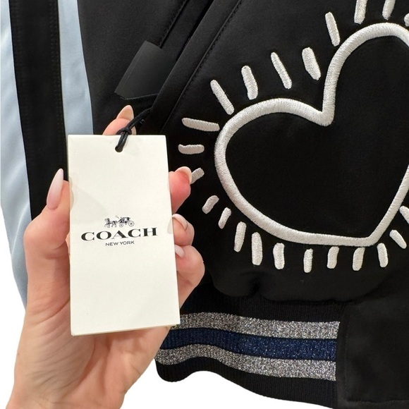 COACH X KEITH HARING Reversible Limited Edition Collectible Bomber Jacket NWT - Picture 6 of 11